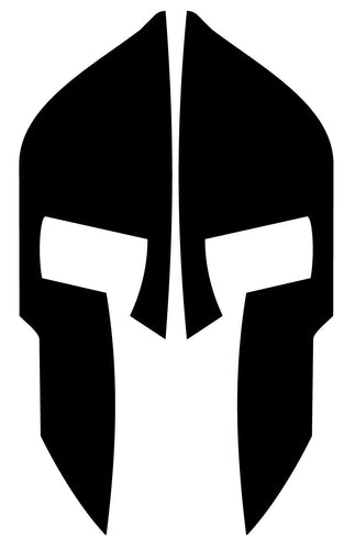 SPARTAN REAR HELMET REFLECTIVE HELMET DECAL