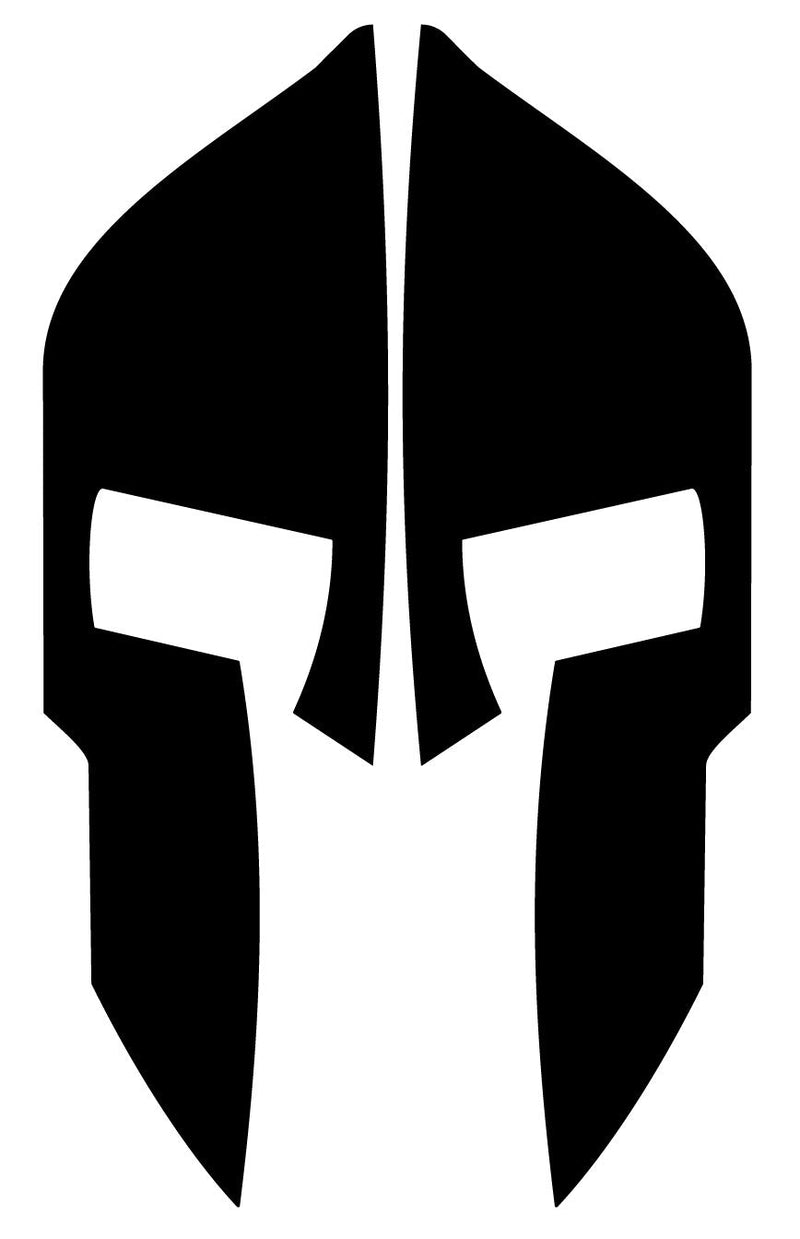 Load image into Gallery viewer, SPARTAN REAR HELMET REFLECTIVE HELMET DECAL

