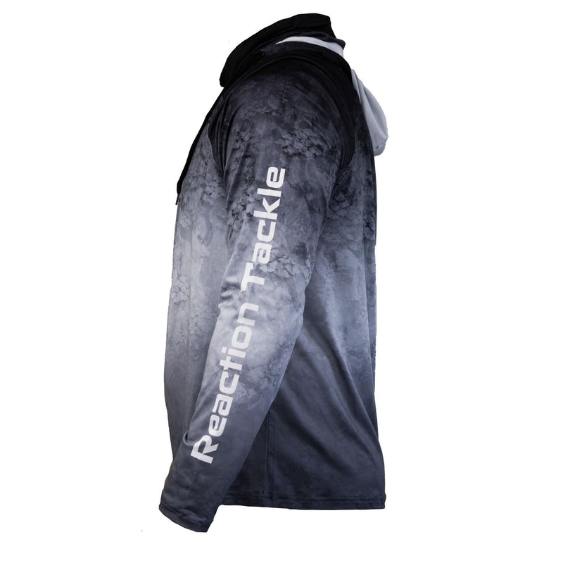 Load image into Gallery viewer, Reaction Tackle SPF UPF 50+ Long Sleeve/Hood/Gaiter Fishing Shirt
