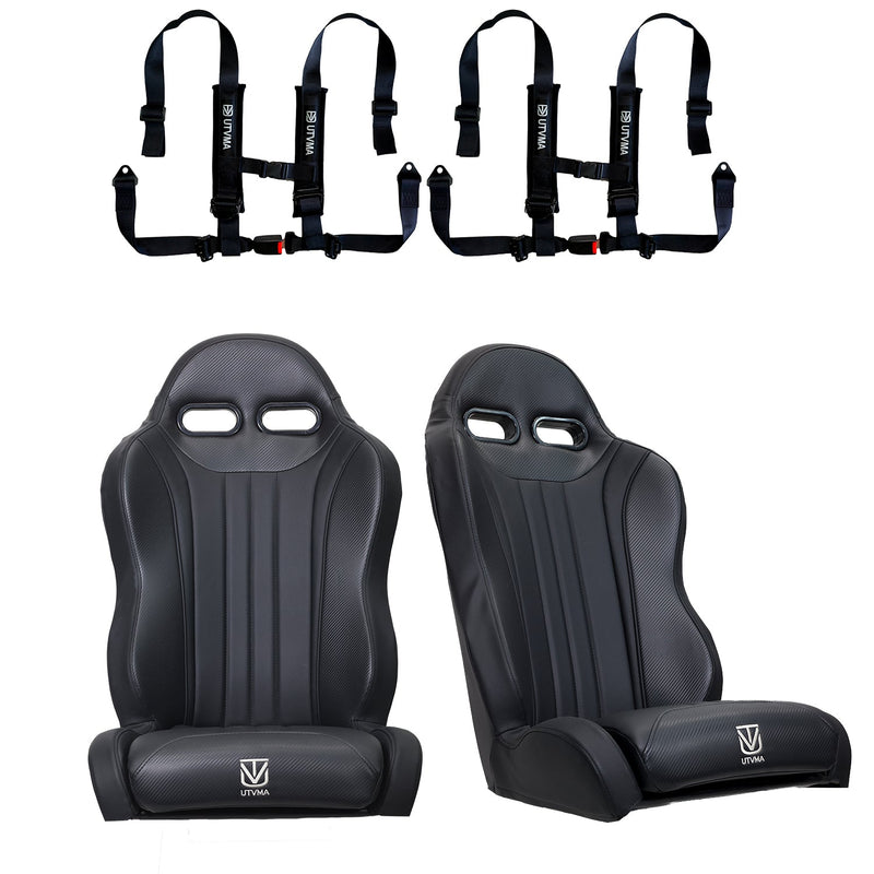 Load image into Gallery viewer, &quot;Weekender&quot; Series Pair of Front Suspension Bucket Seats Commander (2021-2025)
