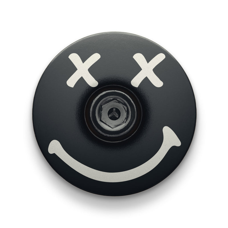 Load image into Gallery viewer, Dead Smile Bicycle Headset Cap
