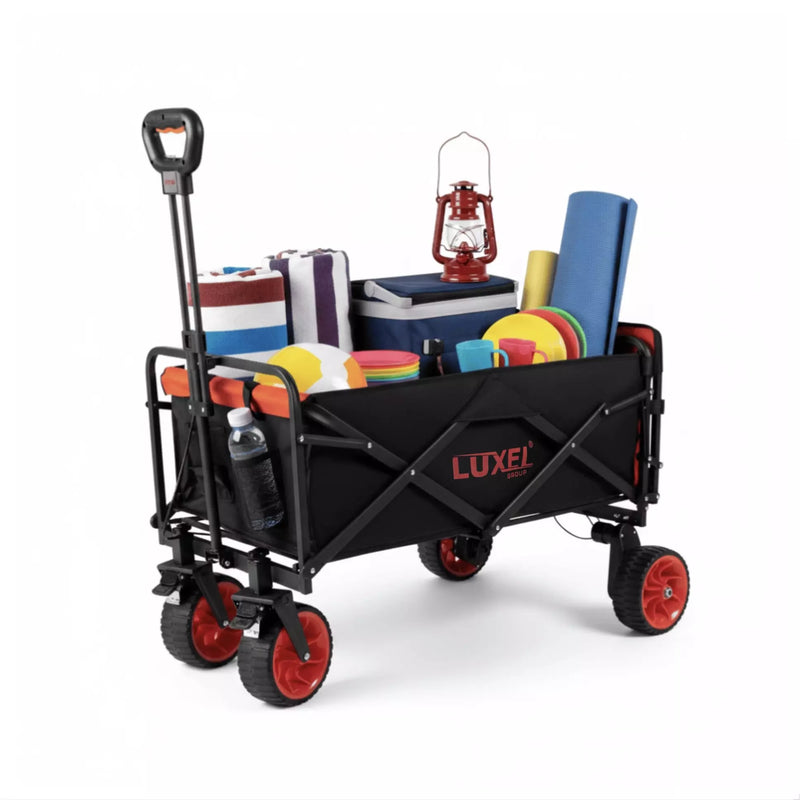 Load image into Gallery viewer, Compact Electric Camping Cart – Dual Motor &amp; Foldable Design
