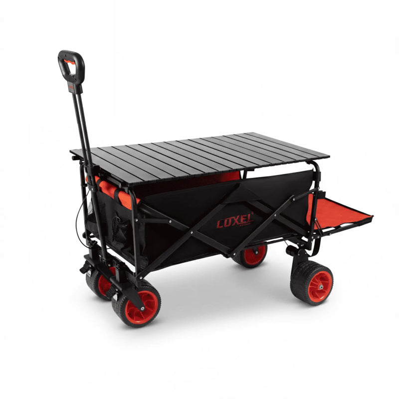 Load image into Gallery viewer, Electric Folding Wagon with Tank Wheels – LUXEL CEC-2BR
