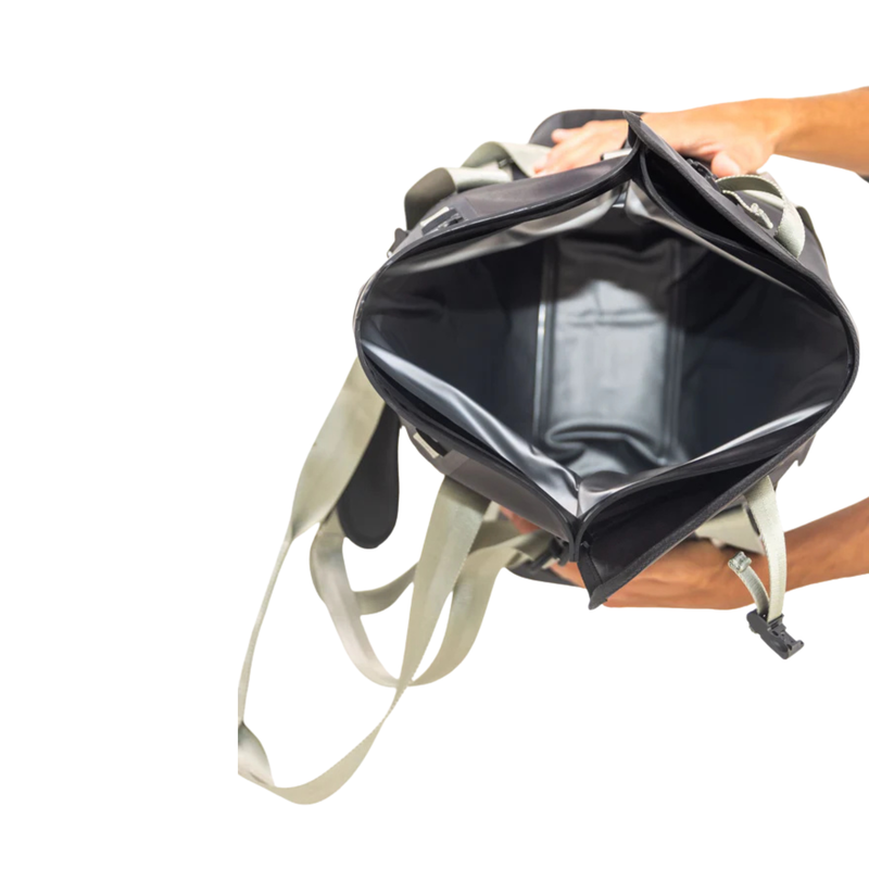 Load image into Gallery viewer, Waterproof Floating Tote Cooler - Black
