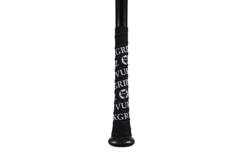 Black Bat Grip Tape with White