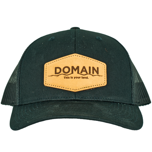 Domain Patch Hat - Black