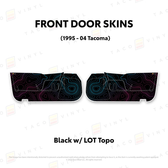 2010-24 4Runner Door Skins (Lower Section)