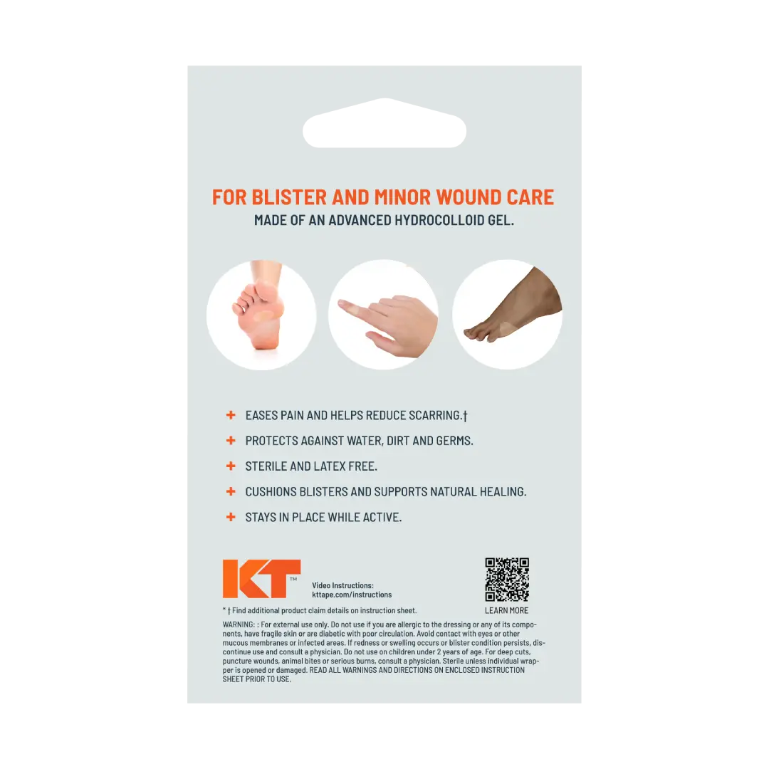KT Health Blister Treatment Patch - Skoutley Outdoors LLC