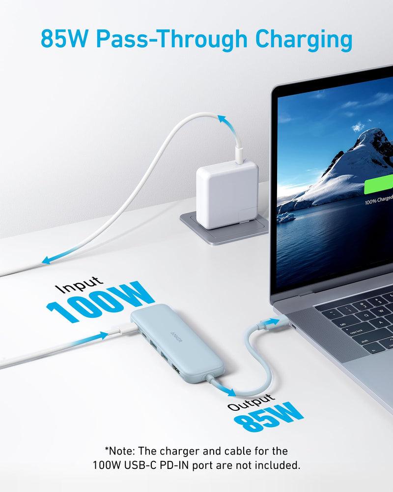 Load image into Gallery viewer, Refurbished Anker <b>332</b> USB-C Hub (5-in-1)
