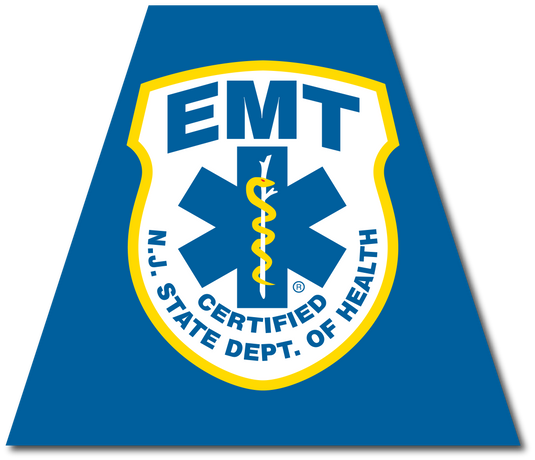 NEW JERSEY EMT REFLECTIVE HELMET (TET) TETRAHEDRON