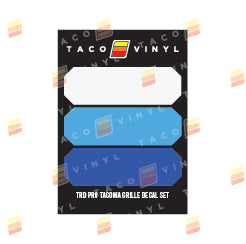 Load image into Gallery viewer, Taco Vinyl Pro Grille Decals
