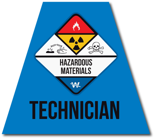 HAZMAT TECHNICIAN REFLECTIVE HELMET (TET) TETRAHEDRON