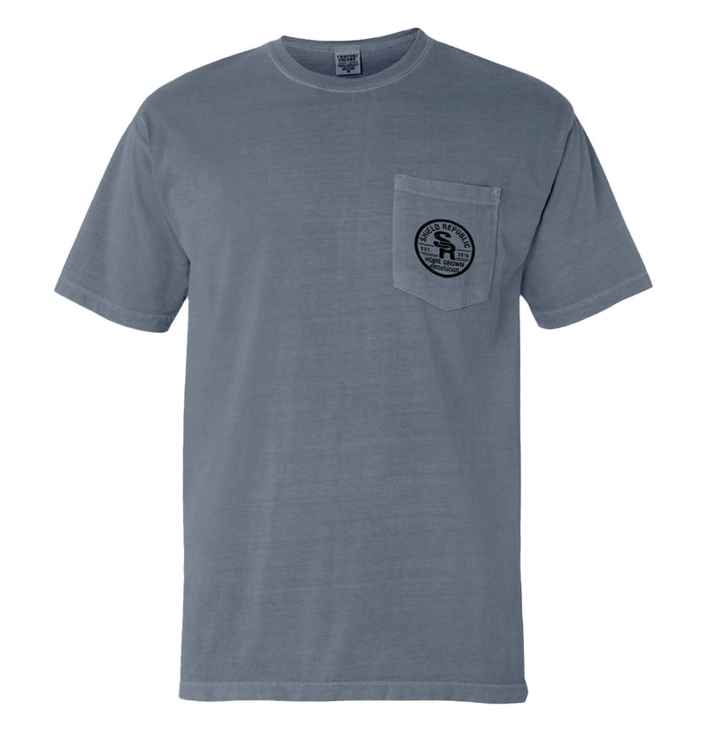 Load image into Gallery viewer, Shield Branded Pocket Tee
