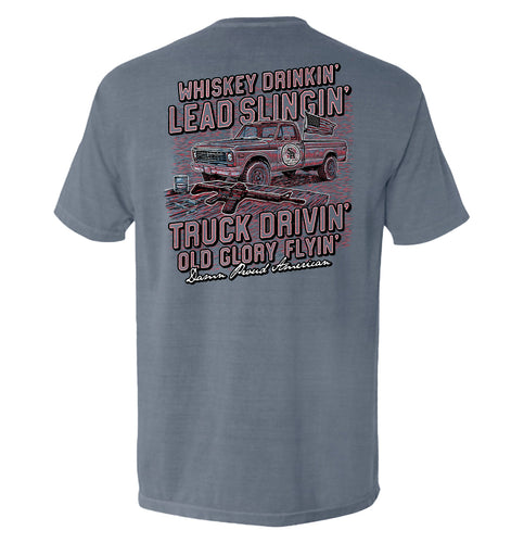 Damn Proud American Red White and Blue