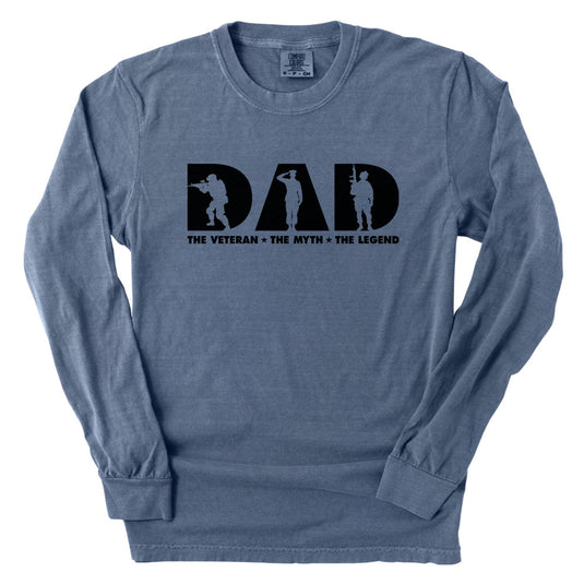 Dad The Veteran The Myth The Legend (Front)