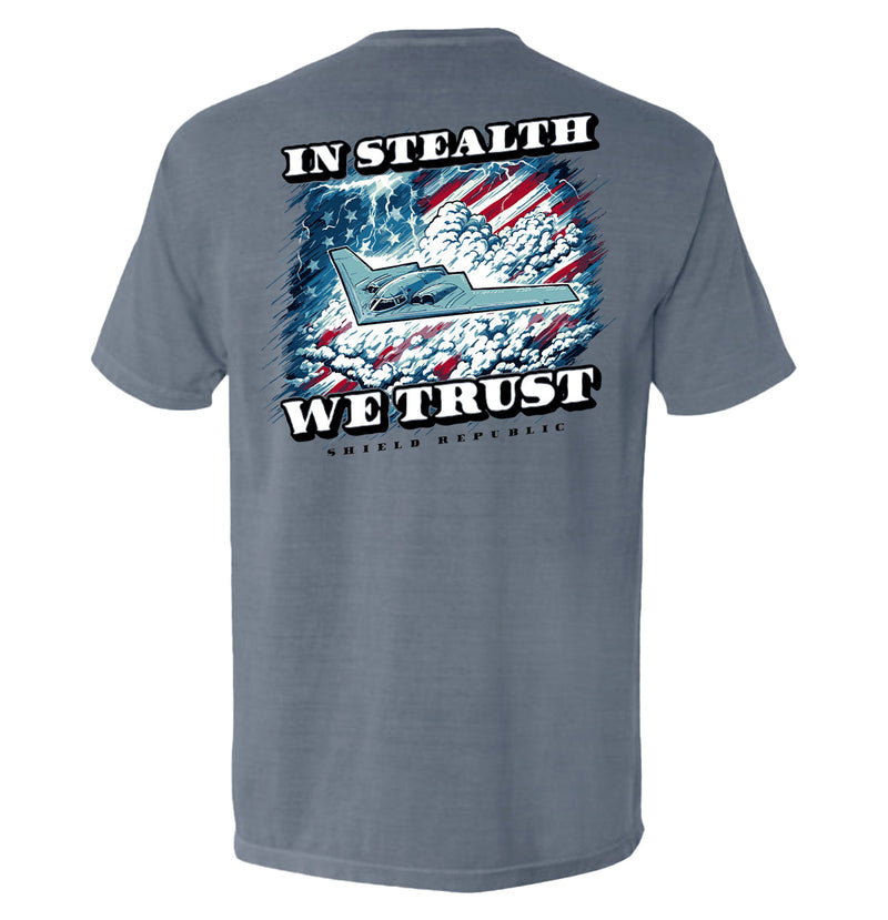 Load image into Gallery viewer, In Stealth We Trust (Black)
