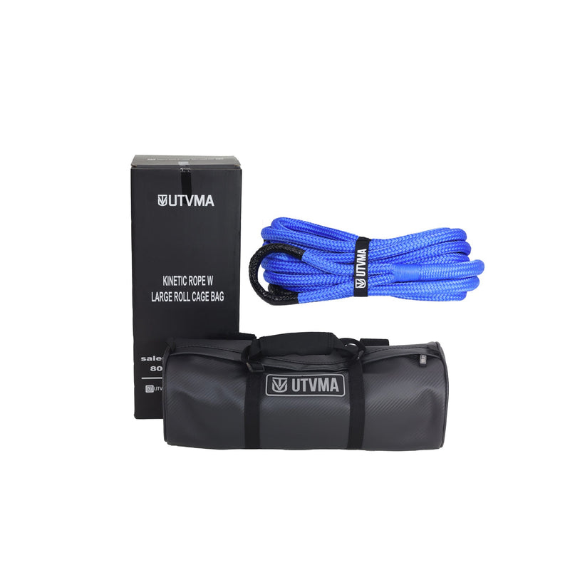 Load image into Gallery viewer, Kinetic Recovery Rope With Heavy Duty Roll Cage Bag
