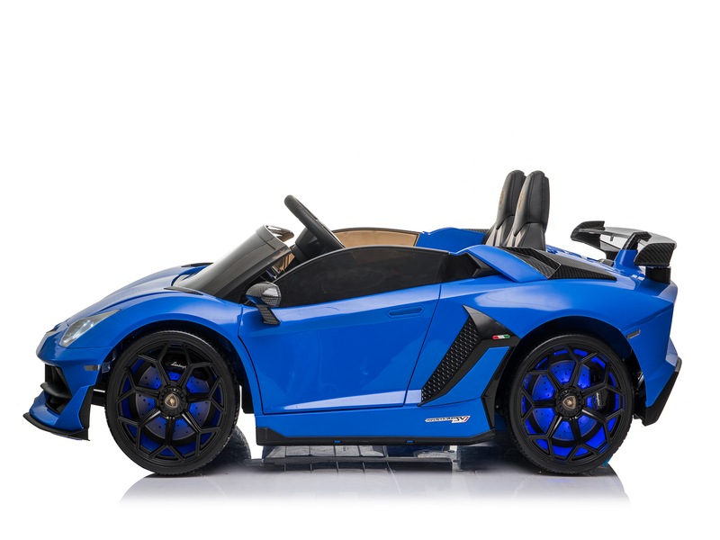 Load image into Gallery viewer, 2 Seater Lamborghini Aventador RC Ride On Car For Children W/Magic Cars® Wireless Parental Control
