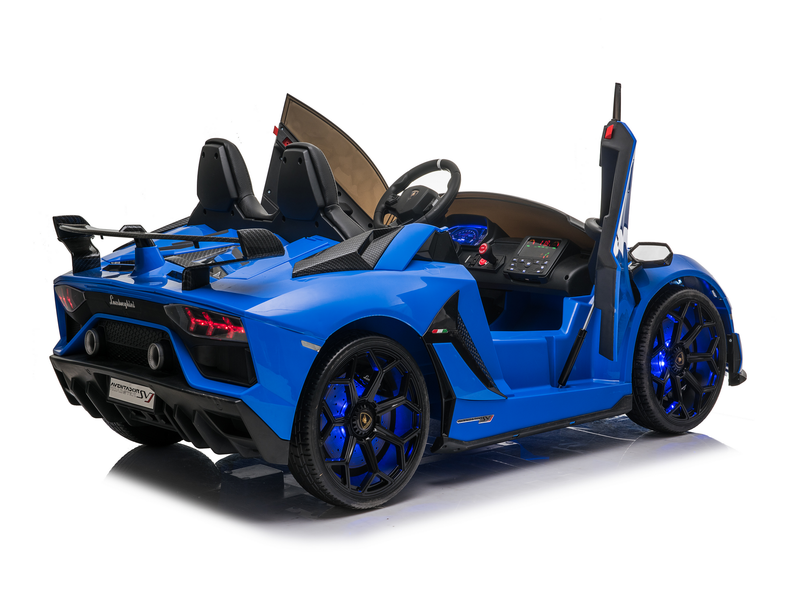 Load image into Gallery viewer, 2 Seater Lamborghini Aventador RC Ride On Car For Children W/Magic Cars® Wireless Parental Control
