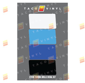 Load image into Gallery viewer, Stock Tundra Grille Decals
