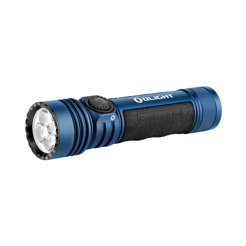 Load image into Gallery viewer, Olight Seeker 4 Pro Rechargeable Flashlight 4600 Lumens USB-C Magnetic Charging

