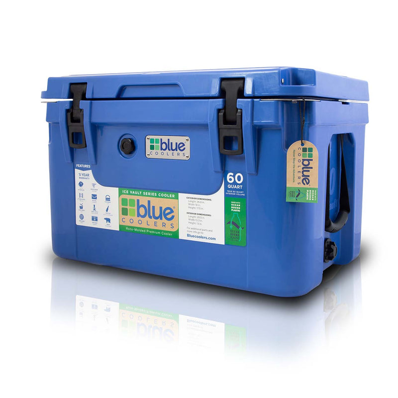 Load image into Gallery viewer, 60 Quart Ice Vault Roto-Molded Cooler
