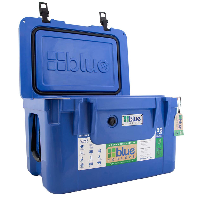 Load image into Gallery viewer, 60 Quart Ice Vault Roto-Molded Cooler
