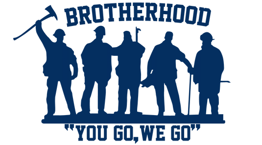 BROTHERHOOD YOU GO WE GO WINDOW DECAL