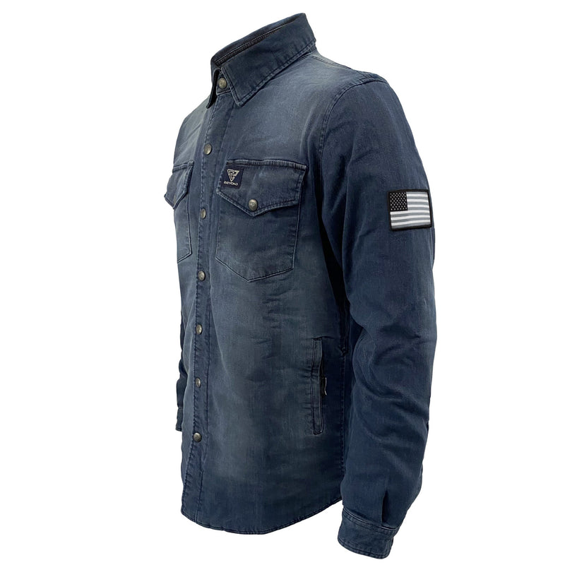 Load image into Gallery viewer, Protective Jeans Jacket - Blue Faded
