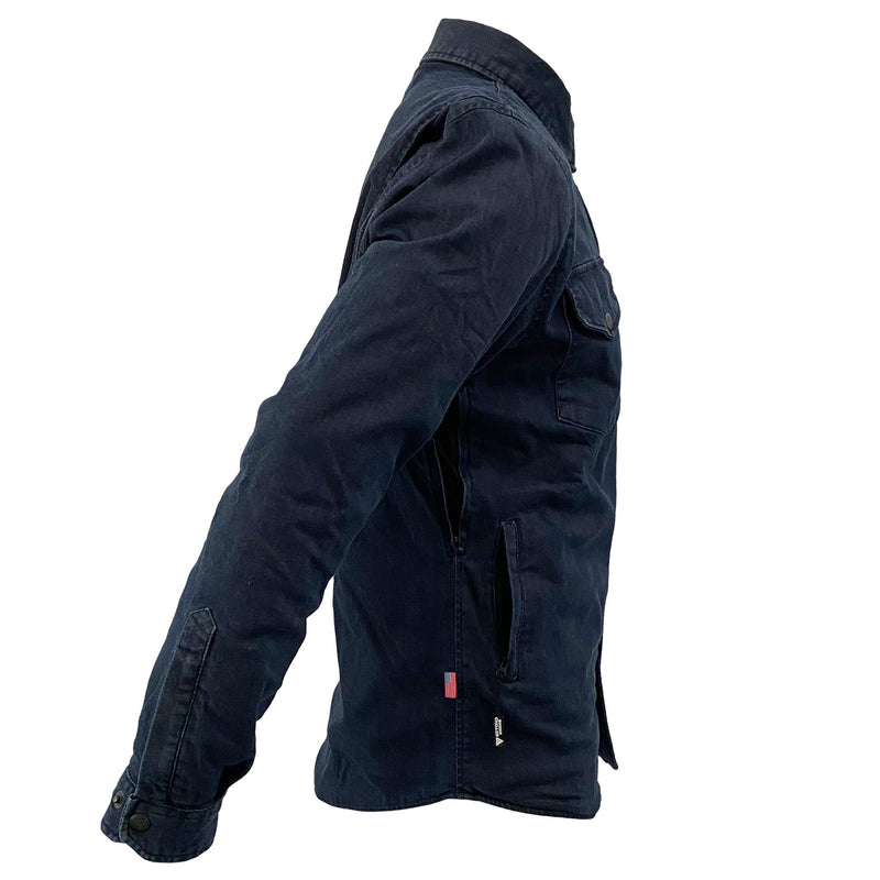 Load image into Gallery viewer, Protective Jeans Jacket - Blue Indigo with Pads
