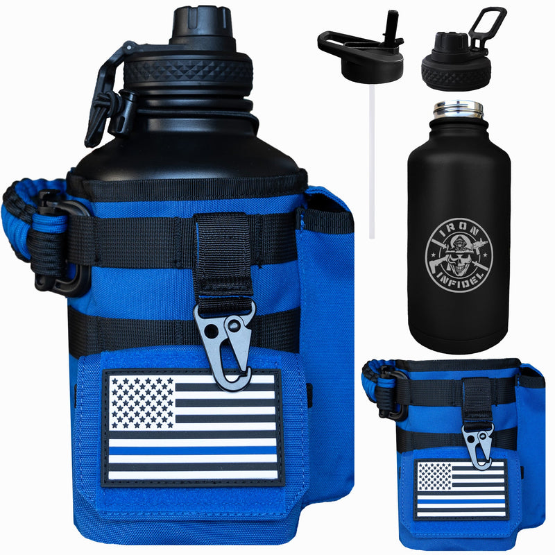 Load image into Gallery viewer, 64oz Battle Bottle Water Bottles
