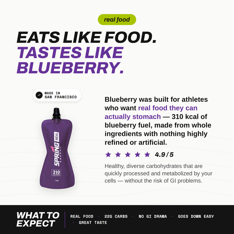 Load image into Gallery viewer, Blueberry Endurance Meal (Vegan) 310 Kcal
