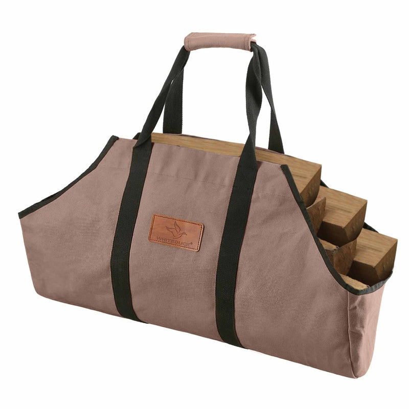Load image into Gallery viewer, Boat Shape Canvas Firewood Log Carriers
