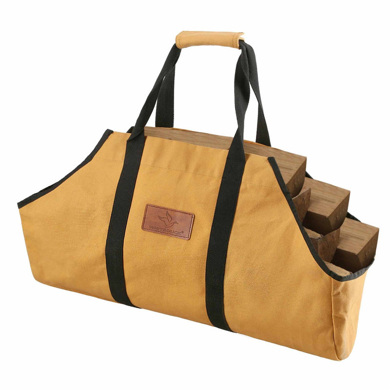 Load image into Gallery viewer, Boat Shape Canvas Firewood Log Carriers
