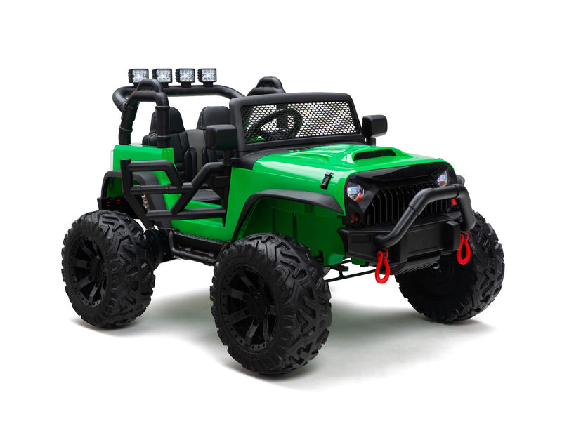 Load image into Gallery viewer, BOOM BOOM The BUFFALO Children&#39;s Off-Road Kids Car 24V 4X4 Ride-On Toy with 2 Seats Magic Cars Parental Remote Control - Perfect Present for Little Boys and Girls

