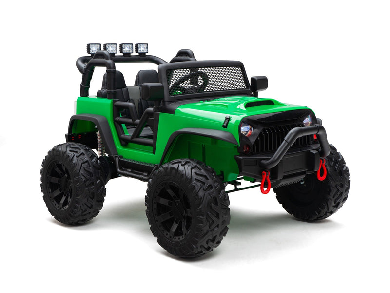 Load image into Gallery viewer, BOOM BOOM The BUFFALO Children&#39;s Off-Road Kids Car 24V 4X4 Ride-On Toy with 2 Seats Magic Cars Parental Remote Control - Perfect Present for Little Boys and Girls
