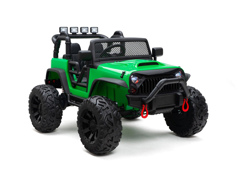 Load image into Gallery viewer, BOOM BOOM The BUFFALO Children&#39;s Off-Road Kids Car 24V 4X4 Ride-On Toy with 2 Seats Magic Cars Parental Remote Control - Perfect Present for Little Boys and Girls
