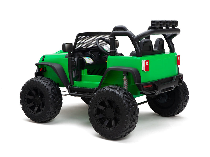 Load image into Gallery viewer, BOOM BOOM The BUFFALO Children&#39;s Off-Road Kids Car 24V 4X4 Ride-On Toy with 2 Seats Magic Cars Parental Remote Control - Perfect Present for Little Boys and Girls
