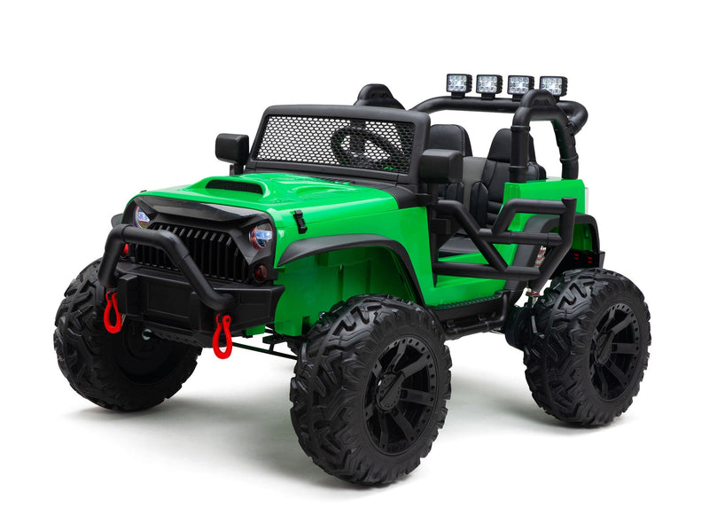 Load image into Gallery viewer, BOOM BOOM The BUFFALO Children&#39;s Off-Road Kids Car 24V 4X4 Ride-On Toy with 2 Seats Magic Cars Parental Remote Control - Perfect Present for Little Boys and Girls
