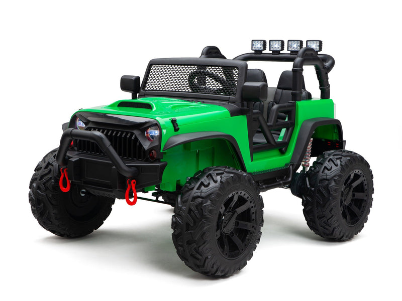 Load image into Gallery viewer, BOOM BOOM The BUFFALO Children&#39;s Off-Road Kids Car 24V 4X4 Ride-On Toy with 2 Seats Magic Cars Parental Remote Control - Perfect Present for Little Boys and Girls
