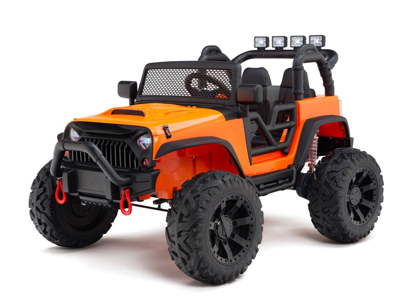 Load image into Gallery viewer, BOOM BOOM The BUFFALO Children&#39;s Off-Road Kids Car 24V 4X4 Ride-On Toy with 2 Seats Magic Cars Parental Remote Control - Perfect Present for Little Boys and Girls
