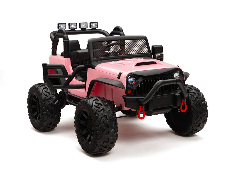 Load image into Gallery viewer, BOOM BOOM The BUFFALO Children&#39;s Off-Road Kids Car 24V 4X4 Ride-On Toy with 2 Seats Magic Cars Parental Remote Control - Perfect Present for Little Boys and Girls
