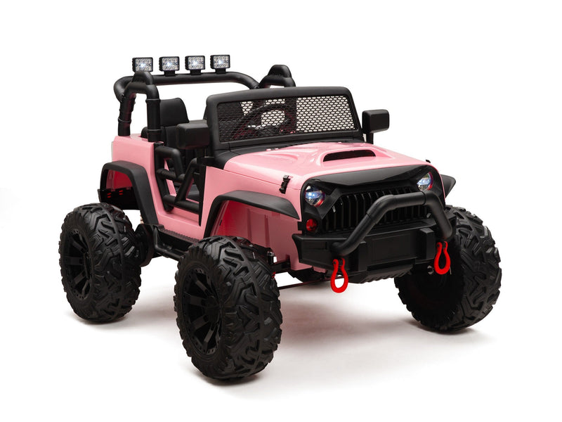 Load image into Gallery viewer, BOOM BOOM The BUFFALO Children&#39;s Off-Road Kids Car 24V 4X4 Ride-On Toy with 2 Seats Magic Cars Parental Remote Control - Perfect Present for Little Boys and Girls
