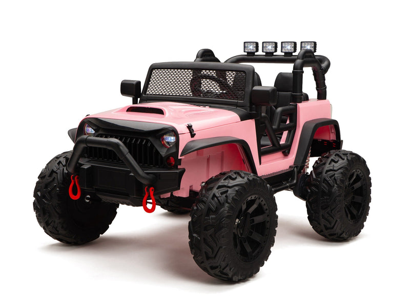 Load image into Gallery viewer, BOOM BOOM The BUFFALO Children&#39;s Off-Road Kids Car 24V 4X4 Ride-On Toy with 2 Seats Magic Cars Parental Remote Control - Perfect Present for Little Boys and Girls
