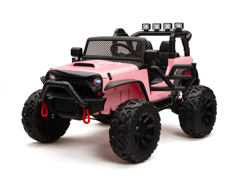 Load image into Gallery viewer, BOOM BOOM The BUFFALO Children&#39;s Off-Road Kids Car 24V 4X4 Ride-On Toy with 2 Seats Magic Cars Parental Remote Control - Perfect Present for Little Boys and Girls
