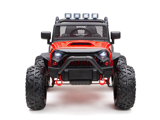 BOOM BOOM The BUFFALO Children's Off-Road Kids Car 24V 4X4 Ride-On Toy with 2 Seats Magic Cars Parental Remote Control - Perfect Present for Little Boys and Girls