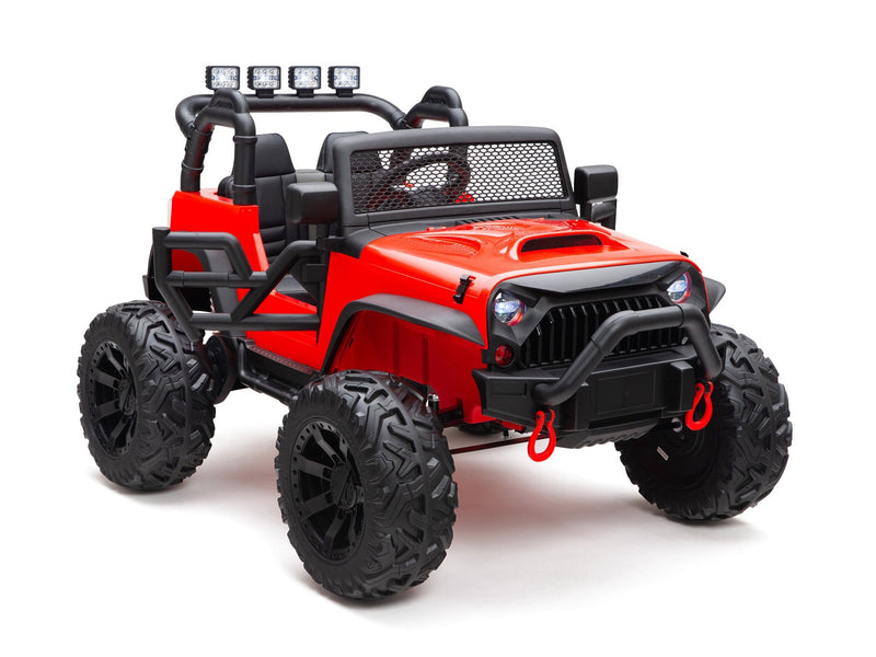 Load image into Gallery viewer, BOOM BOOM The BUFFALO Children&#39;s Off-Road Kids Car 24V 4X4 Ride-On Toy with 2 Seats Magic Cars Parental Remote Control - Perfect Present for Little Boys and Girls
