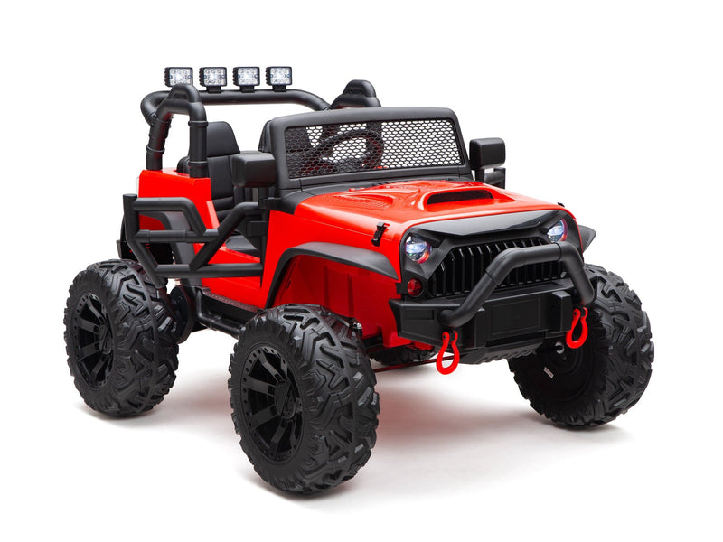 Load image into Gallery viewer, BOOM BOOM The BUFFALO Children&#39;s Off-Road Kids Car 24V 4X4 Ride-On Toy with 2 Seats Magic Cars Parental Remote Control - Perfect Present for Little Boys and Girls
