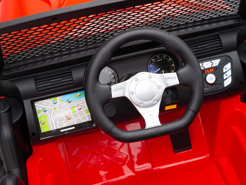 Load image into Gallery viewer, BOOM BOOM The BUFFALO Children&#39;s Off-Road Kids Car 24V 4X4 Ride-On Toy with 2 Seats Magic Cars Parental Remote Control - Perfect Present for Little Boys and Girls
