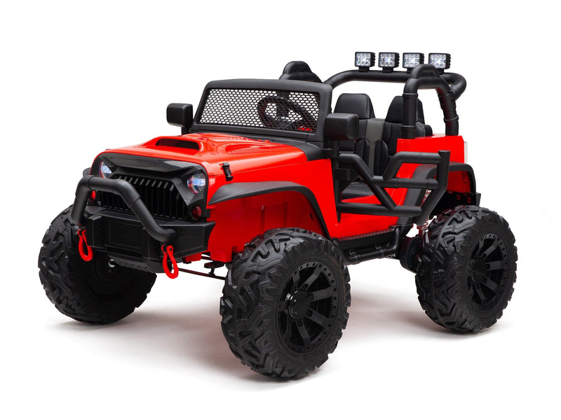 Load image into Gallery viewer, BOOM BOOM The BUFFALO Children&#39;s Off-Road Kids Car 24V 4X4 Ride-On Toy with 2 Seats Magic Cars Parental Remote Control - Perfect Present for Little Boys and Girls
